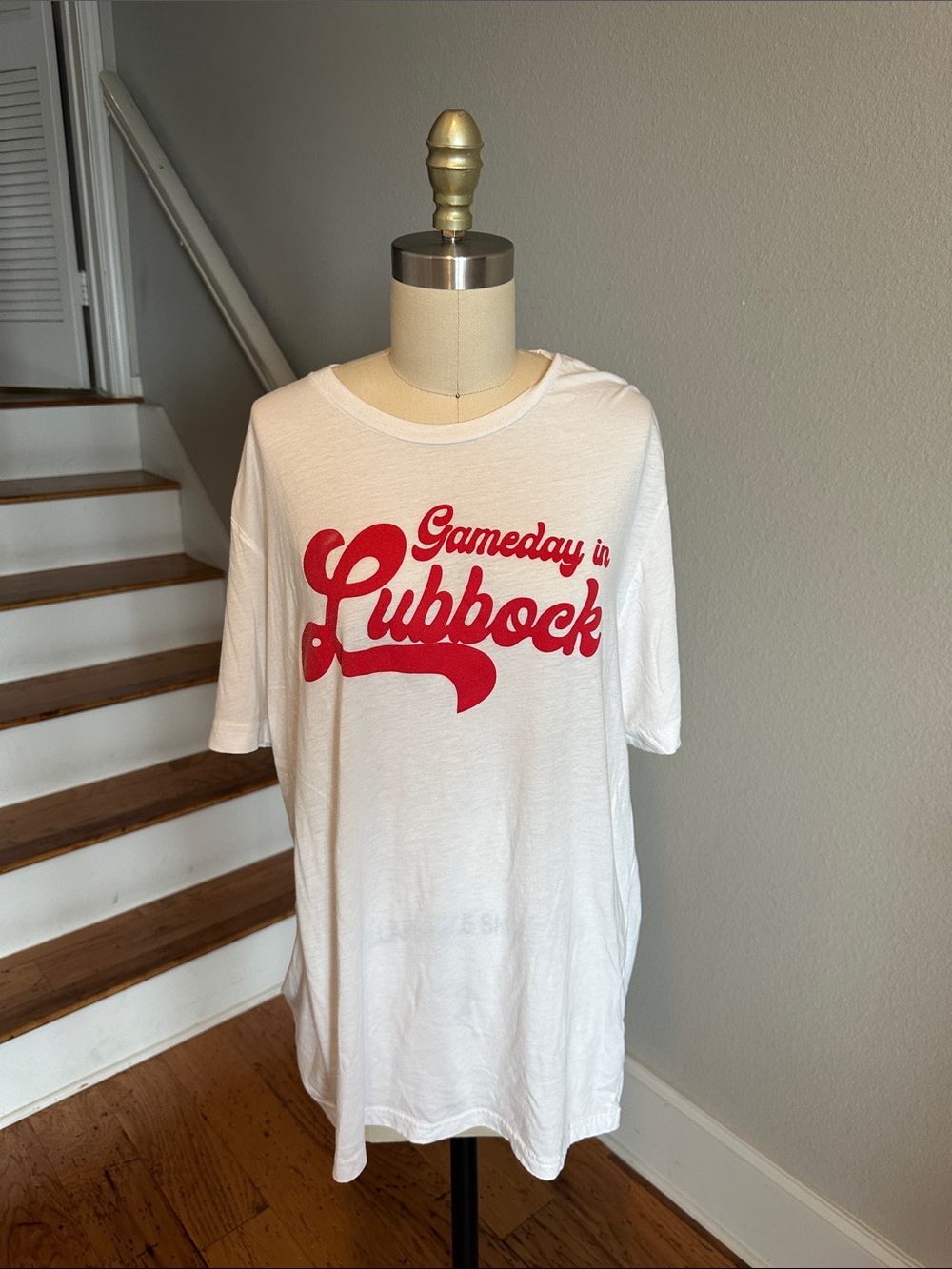 Game Day In Lubbock Retro Texas Tech Soft Tshirt